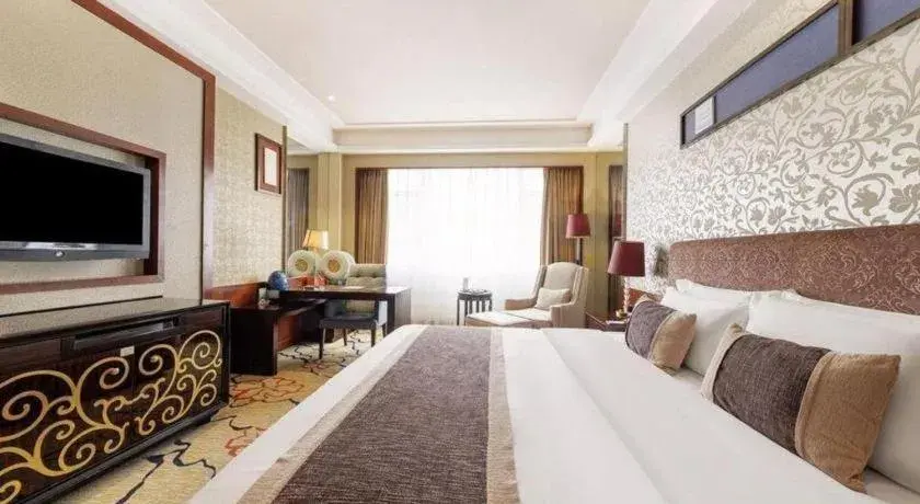 Bed in Eurasia International Hotel Bed in Eurasia International Hotel