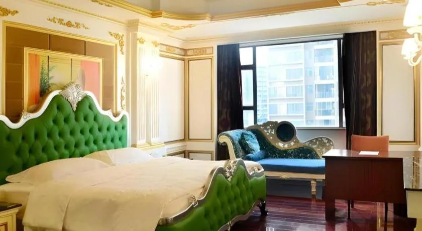 Bed in Eurasia International Hotel