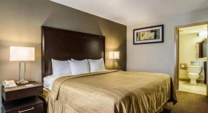 Bed in Quality Inn & Suites