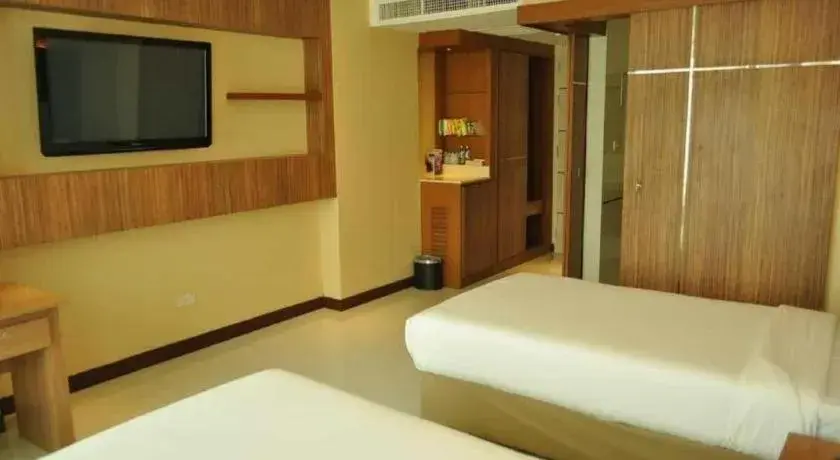 Bed in Aramis Hotel Bed in Aramis Hotel