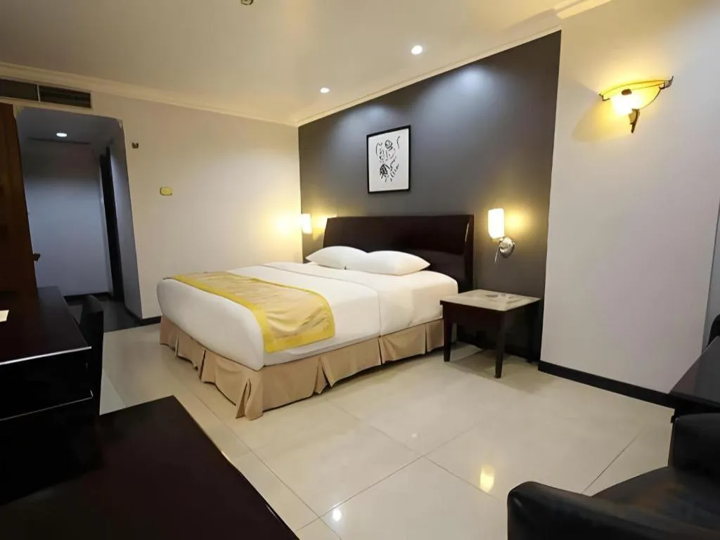 Bed in Hotel Banjarmasin International