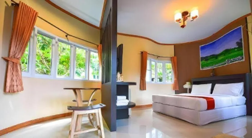 Bed in Phutara Resort