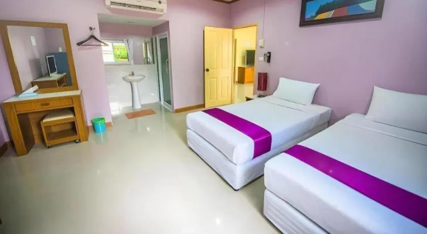 Bed in Phutara Resort