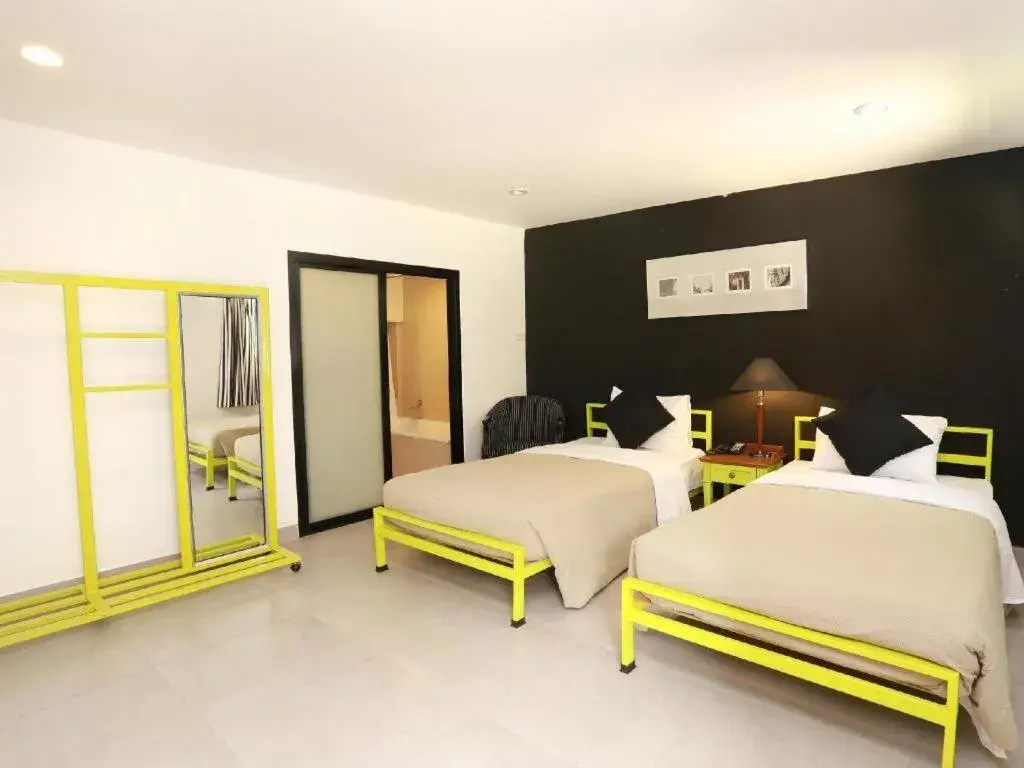 Bed in MDR Hotel Bed in MDR Hotel