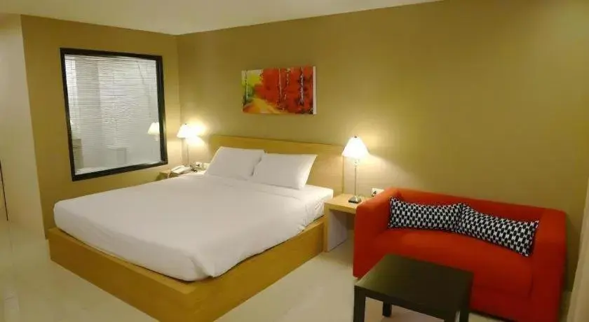 Bed in T5 Suites Bed in T5 Suites