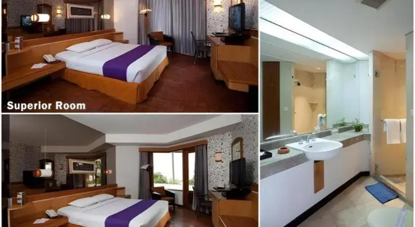 Bed in KLUB BUNGA THEME PARK HOTEL Bed in KLUB BUNGA THEME PARK HOTEL