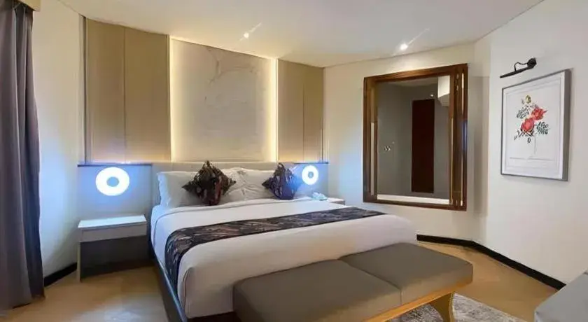 Bed in KLUB BUNGA THEME PARK HOTEL Bed in KLUB BUNGA THEME PARK HOTEL