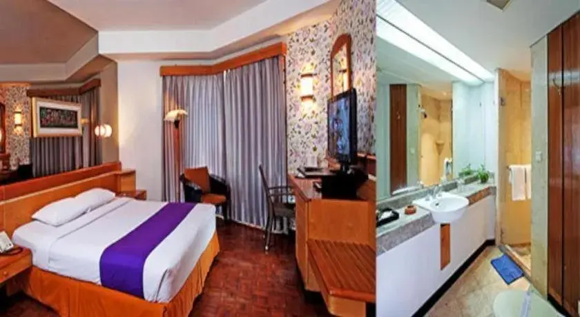 Bed in KLUB BUNGA THEME PARK HOTEL Bed in KLUB BUNGA THEME PARK HOTEL