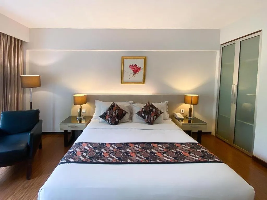 Bed in KLUB BUNGA THEME PARK HOTEL