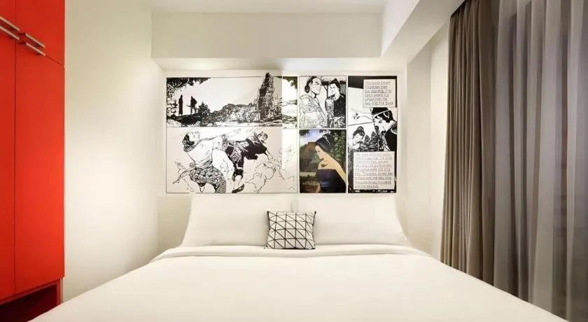 Bed in The Silk Art Design Hotel