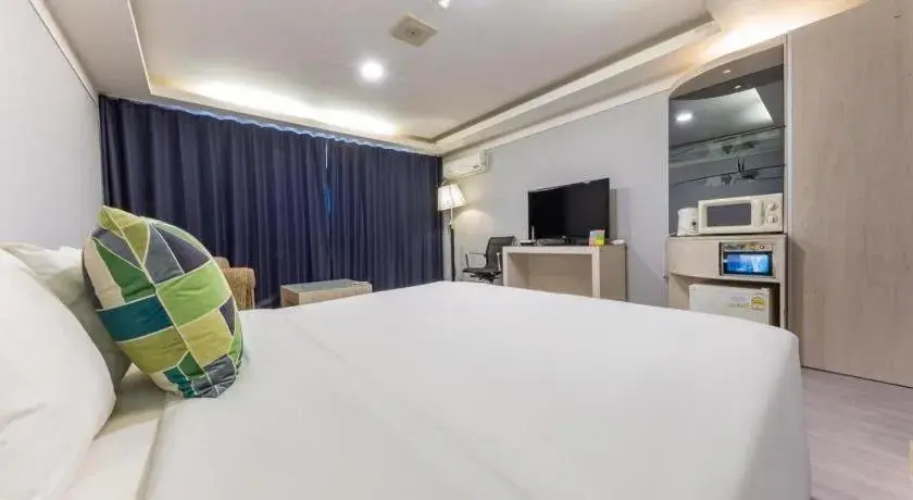 Bed in Metro Tourist Hotel Cheonan Bed in Metro Tourist Hotel Cheonan