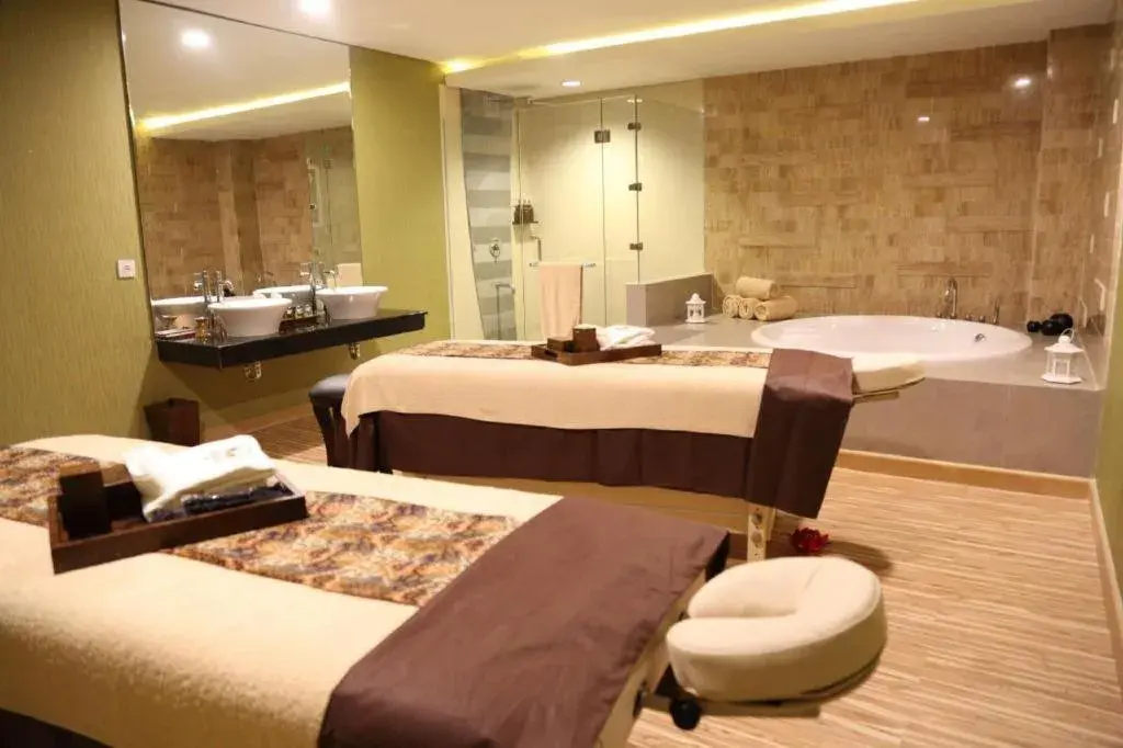 Bed in Golden Tulip Galaxy Hotel Banjarmasin Bed in Golden Tulip Galaxy Hotel Banjarmasin