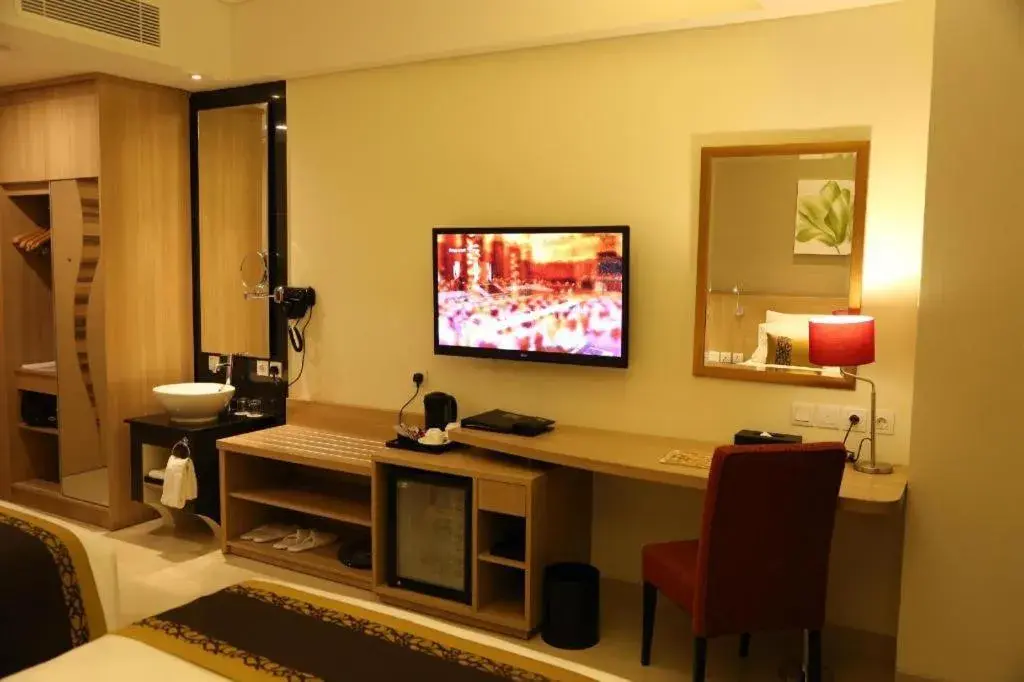 Bed in Golden Tulip Galaxy Hotel Banjarmasin Bed in Golden Tulip Galaxy Hotel Banjarmasin