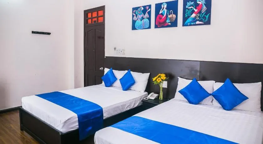 Bed in Blue Star Hotel Nha Trang