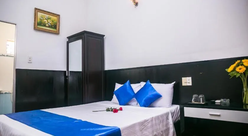 Bed in Blue Star Hotel Nha Trang