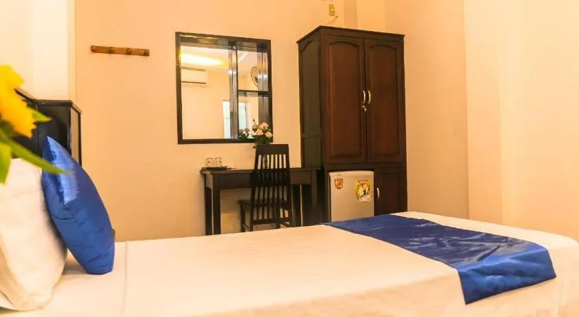 Bed in Blue Star Hotel Nha Trang