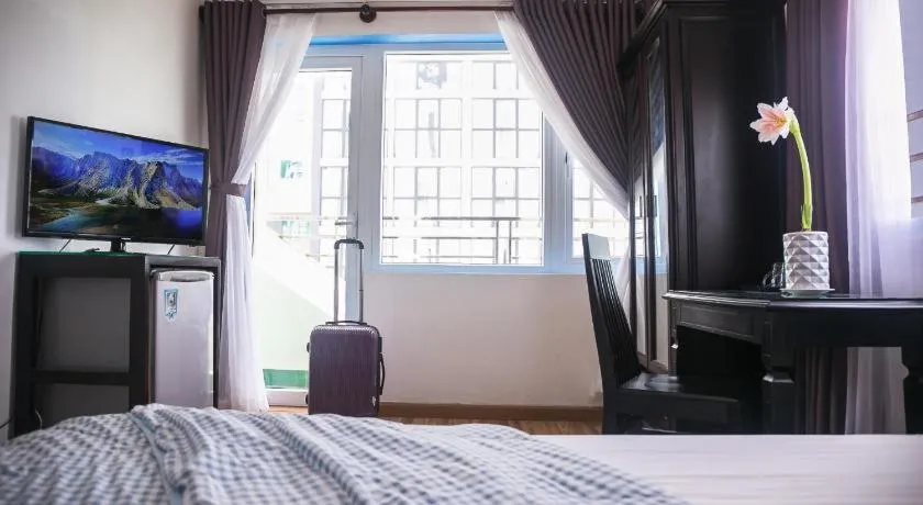 Bed in Blue Star Hotel Nha Trang