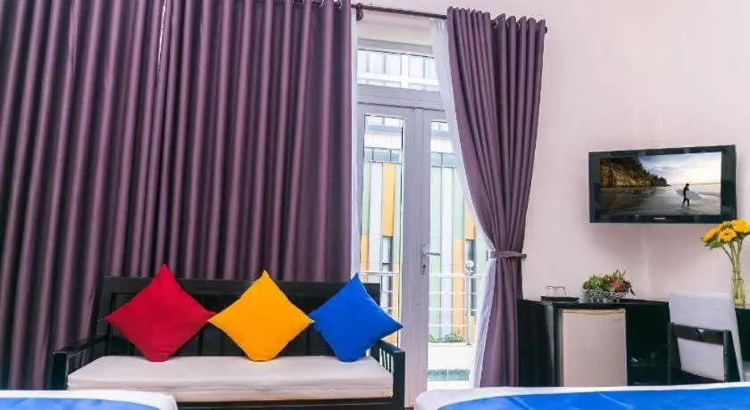 Bed in Blue Star Hotel Nha Trang