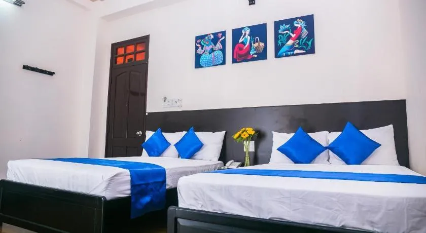 Bed in Blue Star Hotel Nha Trang