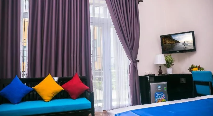 Bed in Blue Star Hotel Nha Trang
