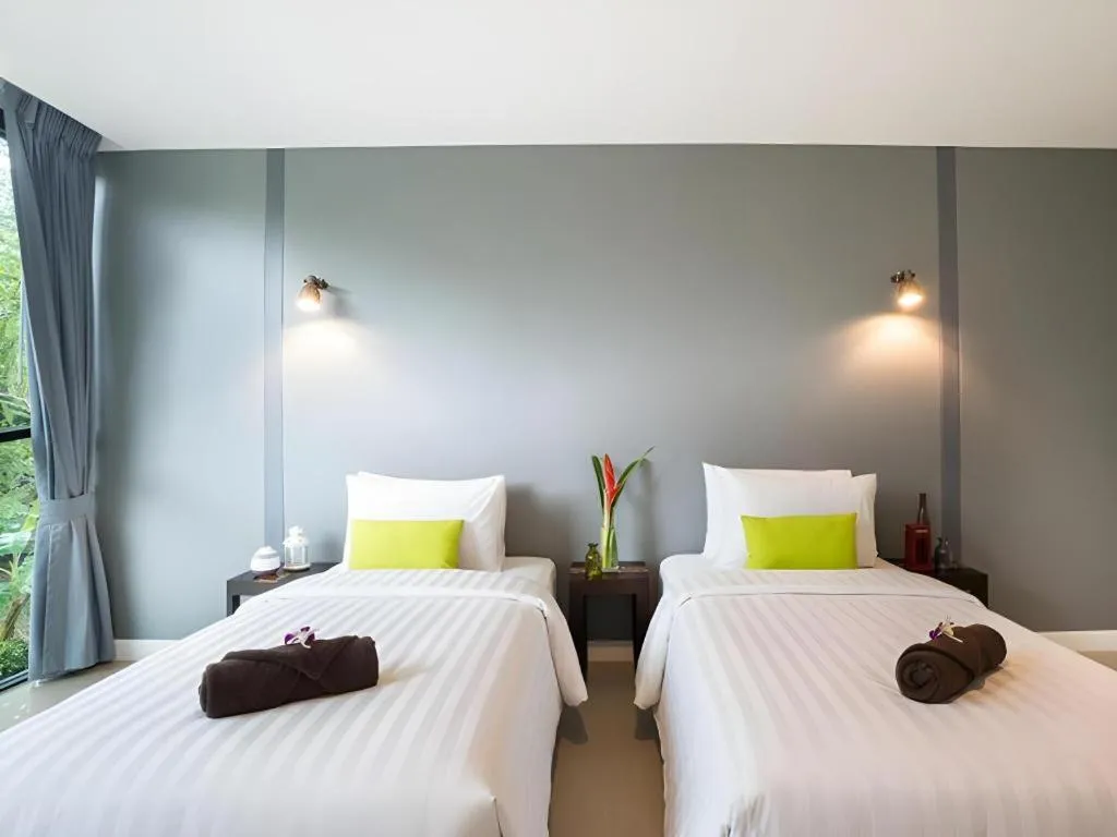 Bed in The Forest Home Resort