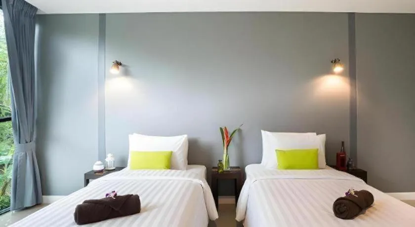 Bed in The Forest Home Resort