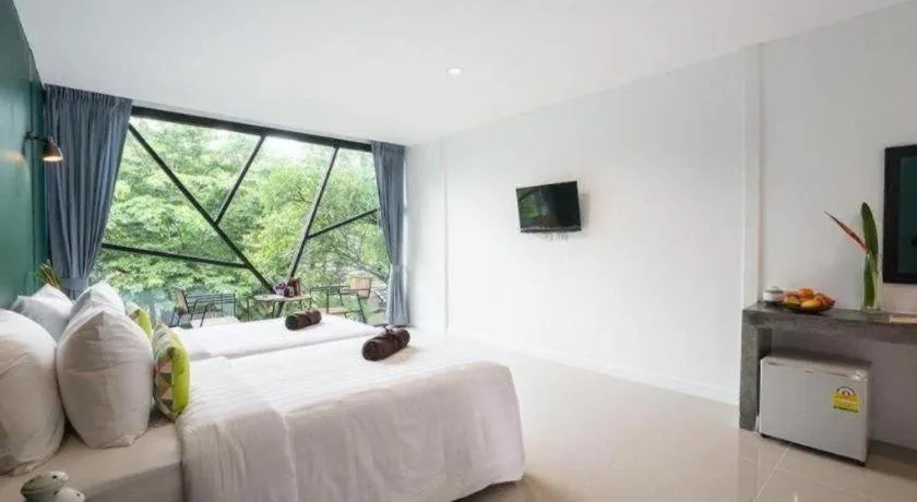 Bed in The Forest Home Resort