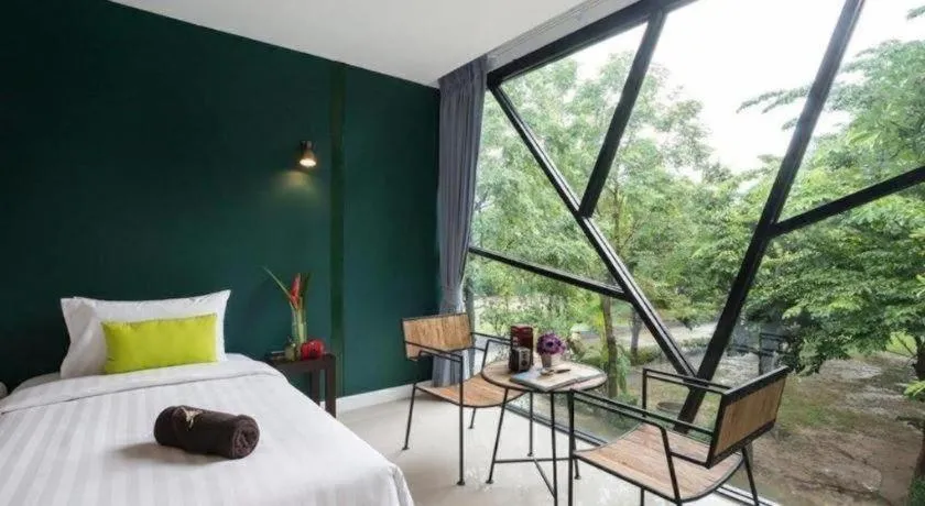 Bed in The Forest Home Resort