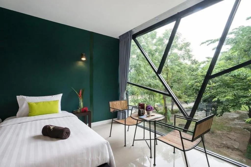 Bed in The Forest Home Resort