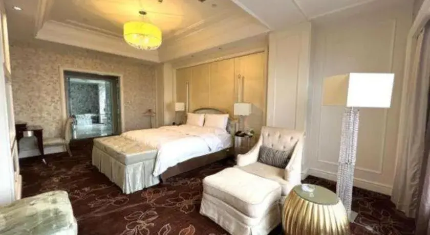 Bed in Yuncheng Jianguo Hotel Bed in Yuncheng Jianguo Hotel