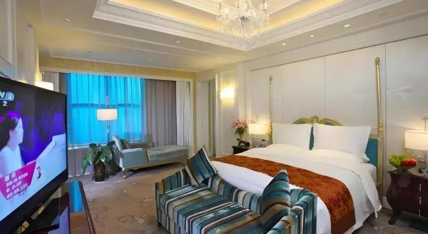 Bed in Yuncheng Jianguo Hotel Bed in Yuncheng Jianguo Hotel