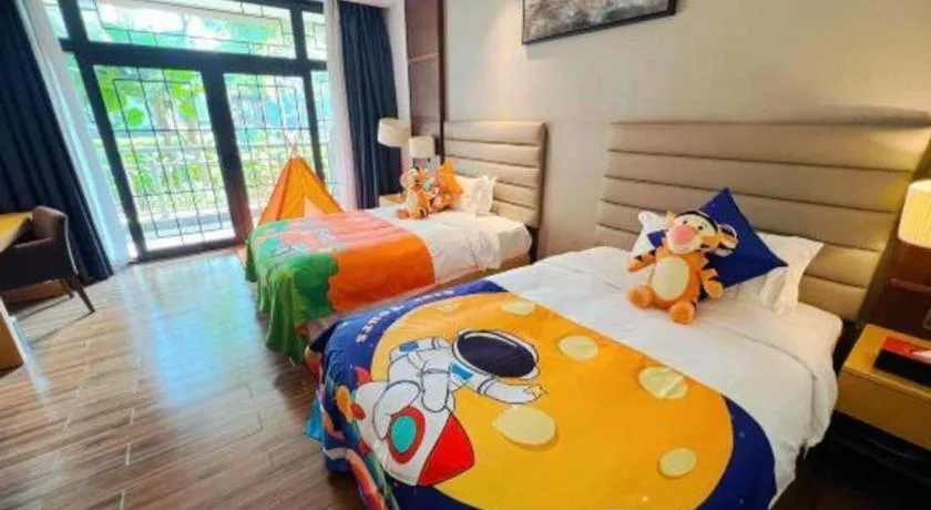 Bed in Eadry Royal Garden Hotel Haikou