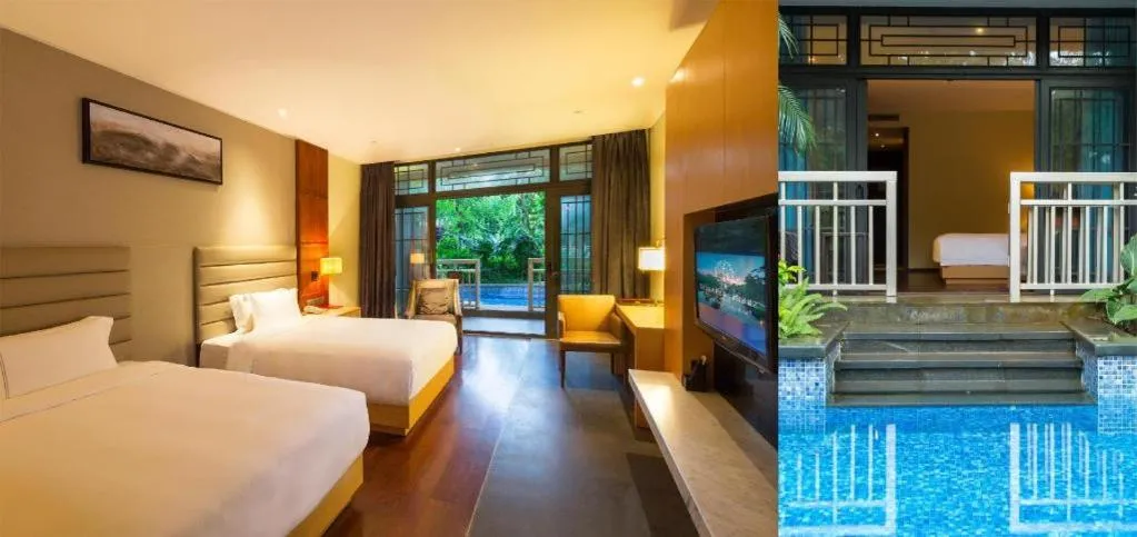 Bed in Eadry Royal Garden Hotel Haikou