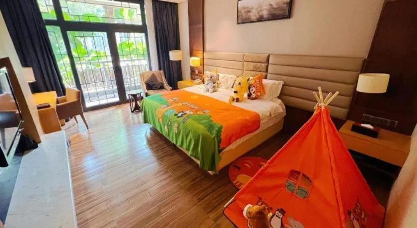 Bed in Eadry Royal Garden Hotel Haikou