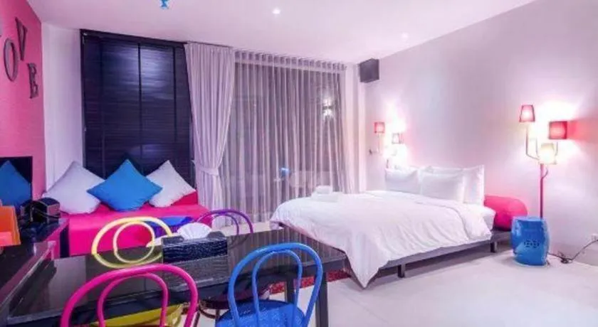 Bed in The Blue Sky Resort @ Hua Hin