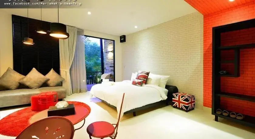 Bed in The Blue Sky Resort @ Hua Hin Bed in The Blue Sky Resort @ Hua Hin