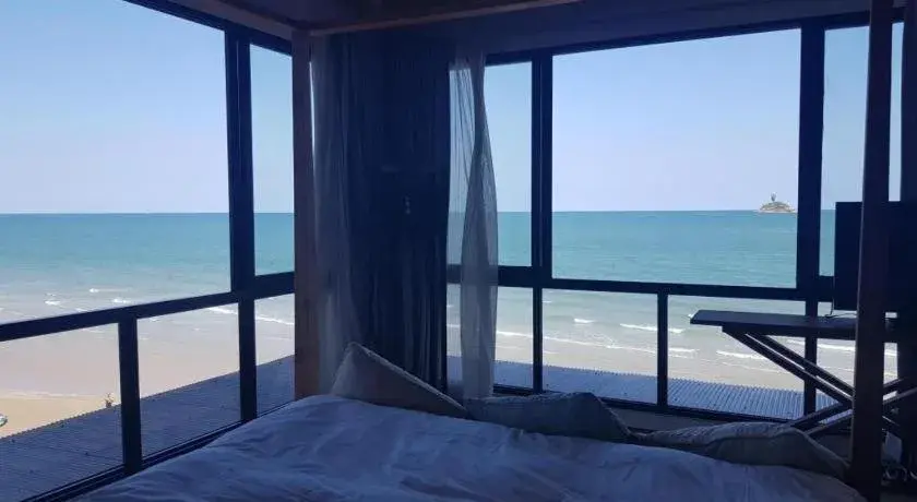 Bed in The Blue Sky Resort @ Hua Hin Bed in The Blue Sky Resort @ Hua Hin