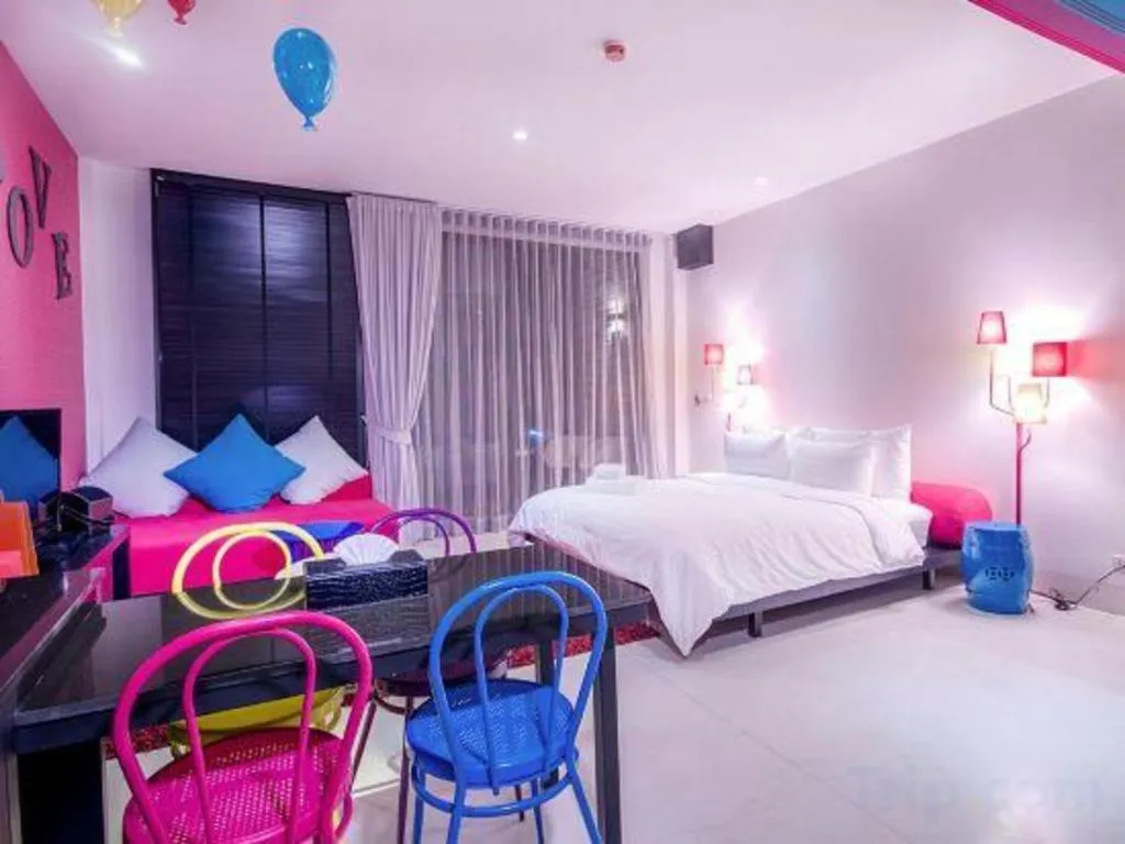 Bed in The Blue Sky Resort @ Hua Hin