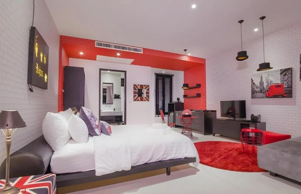 Bed in The Blue Sky Resort @ Hua Hin