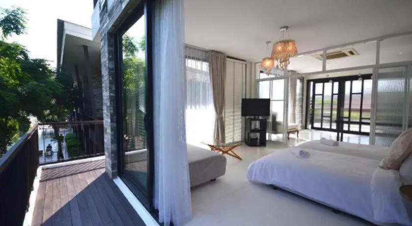 Bed in The Blue Sky Resort @ Hua Hin