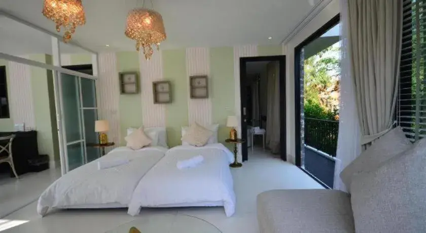 Bed in The Blue Sky Resort @ Hua Hin Bed in The Blue Sky Resort @ Hua Hin