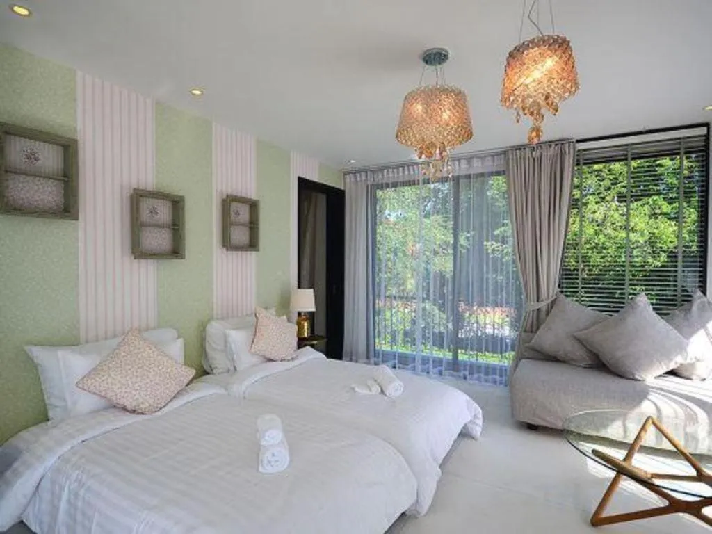 Bed in The Blue Sky Resort @ Hua Hin