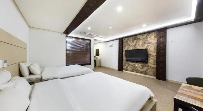 Bed in Hotel W Shinjeju Bed in Hotel W Shinjeju