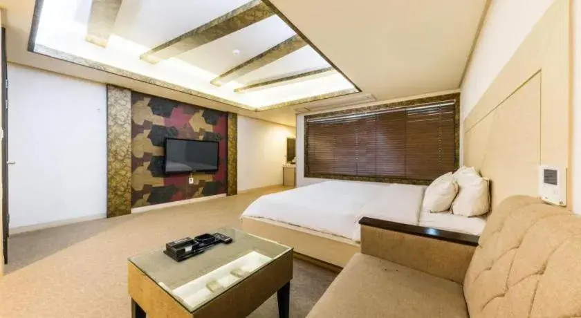 Bed in Hotel W Shinjeju Bed in Hotel W Shinjeju