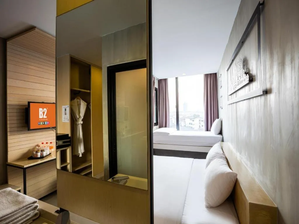 Bed in B2 South Pattaya Premier Hotel