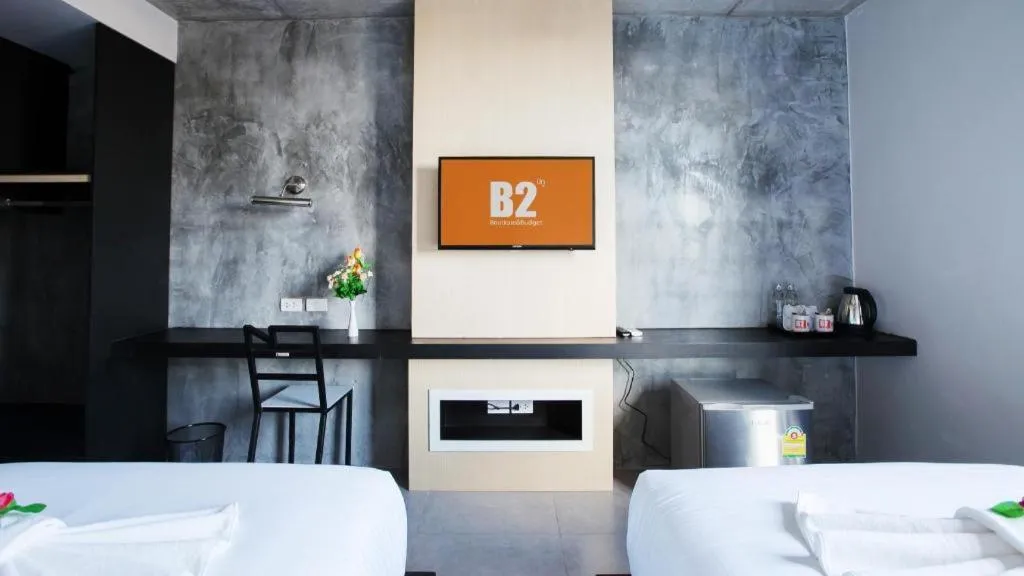 Bed in B2 South Pattaya Premier Hotel