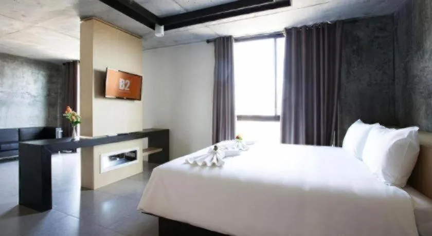 Bed in B2 South Pattaya Premier Hotel