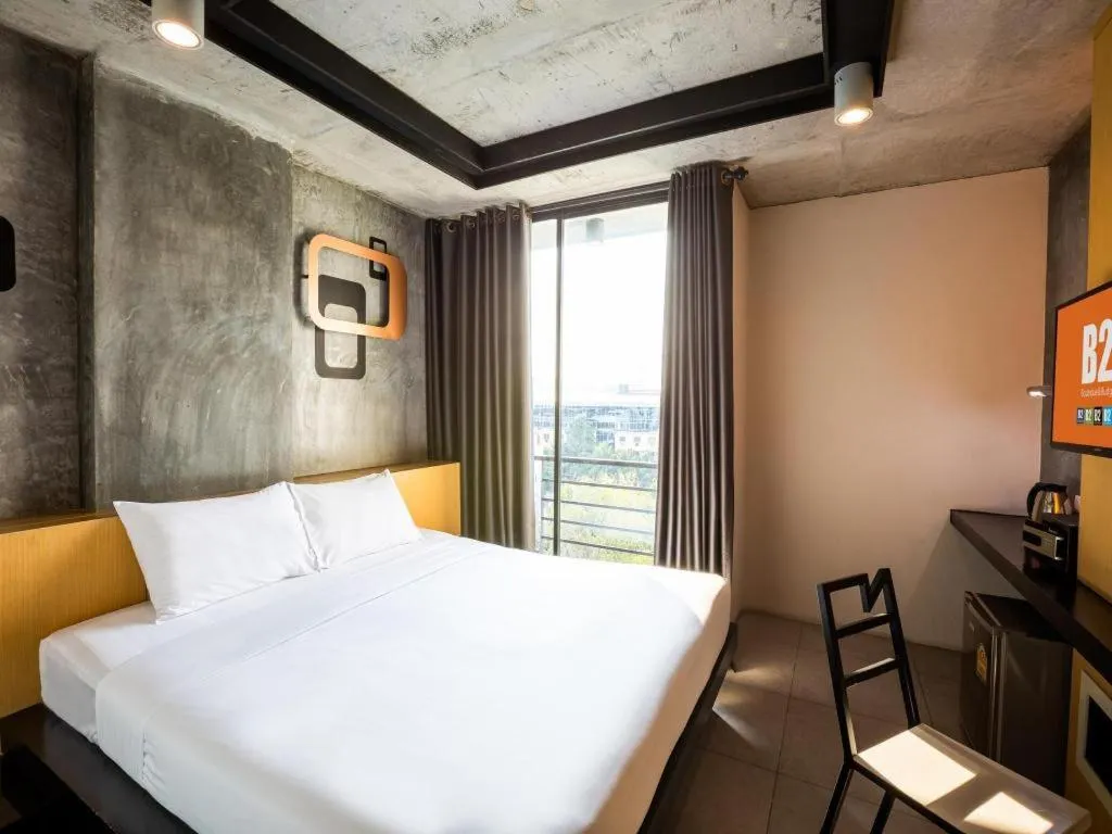 Bed in B2 South Pattaya Premier Hotel