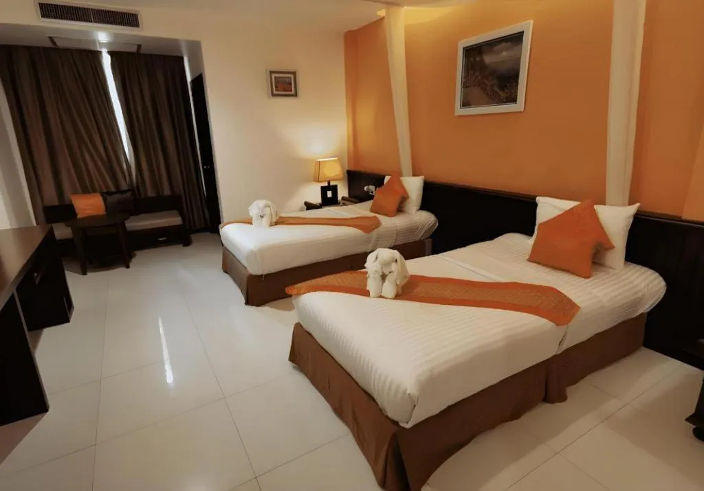 Bed in City Park Hotel