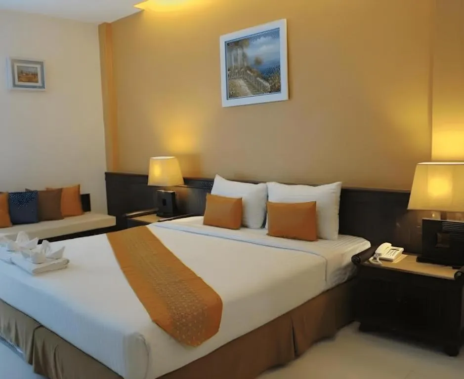 Bed in City Park Hotel